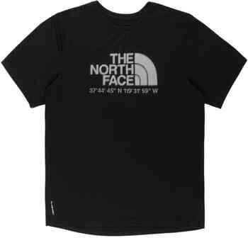 The North Face T-shirt Korte Mouw M 24 7 S S TEE LOGO GRAPHIC REG TNF BLACK