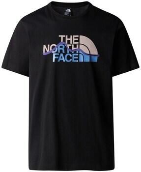 The North Face T-shirt Korte Mouw Mountain Line