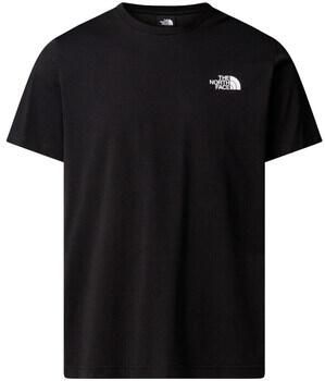 The North Face T-shirt Korte Mouw Mountain Sketch