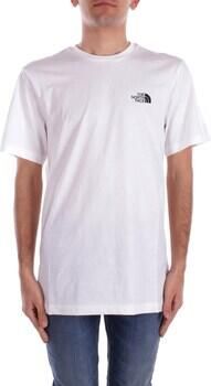 The North Face T-shirt NF0A87NG M SS SIMPLE DOME-FN41 TNF WHITE - Foto 3