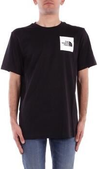 The North Face Fijne Zwarte Korte Mouw T-shirt Black Heren