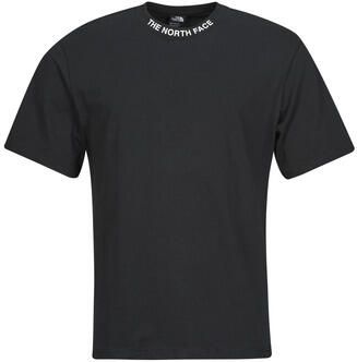 The North Face Geribbelde ronde hals T-shirt met logo Black Heren - Foto 4
