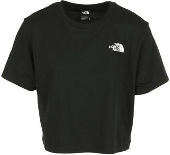 The North Face Simple Dome Crop T-Shirt Dames Black- Dames Black - Foto 4
