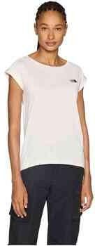 The North Face T-shirt Korte Mouw W TANKEN TANK EU WHITE DUNE