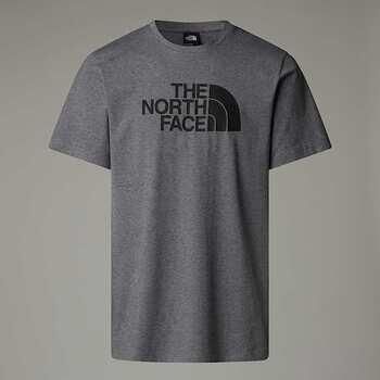 The North Face Grafische Print Klassieke Pasvorm T-shirt Gray Heren
