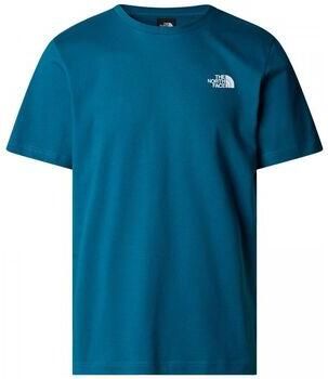 The North Face T-shirt NF0A87NP M SS BOX NSE TEE-F9T1 MINERAK INK