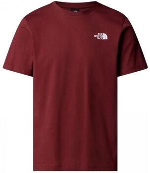 The North Face T-shirt NF0A87NP M SS BOX NSE TEE-O31 SUMAC ASPHALT - Foto 1