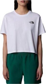 The North Face T-shirt Korte Mouw W Simple Dome Cropped Slim Tee - Foto 1