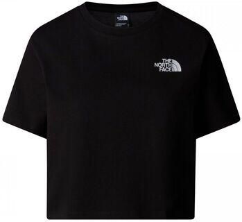 The North Face T-shirt NF0A87U4JK31 W SIMPLE DOME CROPP-BLACK