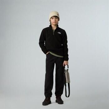 The North Face Glacier 1 2 Zip Fleece Junior Zwart