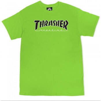 Thrasher T-shirt outlined