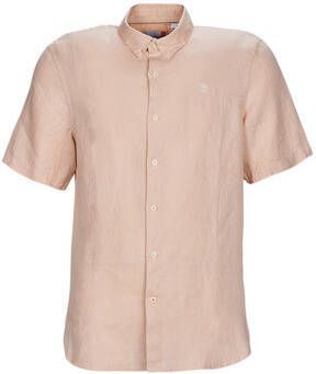 Timberland Overhemd Korte Mouw SS Mill River Linen Shirt Slim