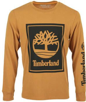 Timberland T-shirt Korte Mouw Stack Logo Tee LS