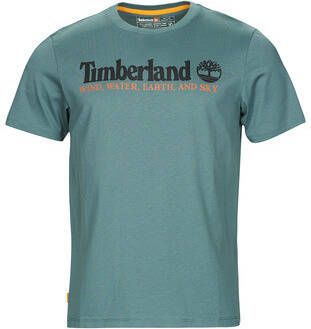 Timberland T-shirt Korte Mouw Wind Water Earth And Sky SS Front Graphic Tee