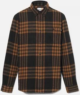 Timberland Overhemd Lange Mouw TB0A6V4X MIDWEIGHT FLANNEL CHECK-B231 BLACK YD