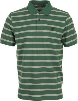 Timberland Polo Shirt Korte Mouw 4 Rows Stripes Short Sl Mdgr
