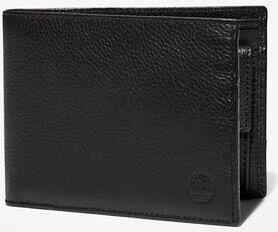 Timberland Klassieke Bifold Portemonnee met Muntzak Black Heren