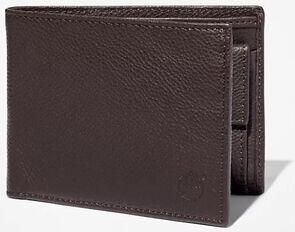 Timberland Klassieke Leren Bifold Portemonnee met Muntzak Brown Heren - Foto 5