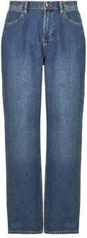 Timberland Straight Jeans SANDOWN BACK EMBROIDERED TREE LOGO DENIM PANT