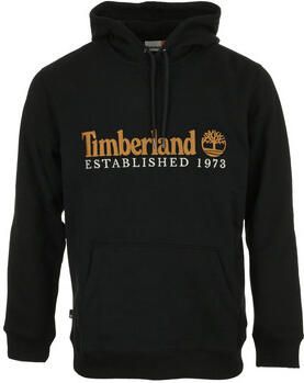 Timberland Sweater Logo Brush Back Hoodie