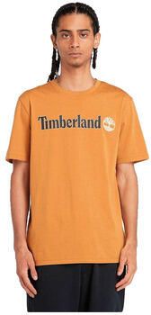 Timberland T-shirt 100% coton orange