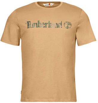 Timberland T-shirt Korte Mouw Camo Linear Logo Short Sleeve Tee