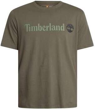 Timberland T-shirt Korte Mouw Lineair logo-T-shirt