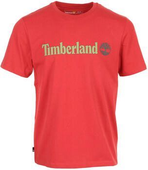 Timberland T-shirt Korte Mouw Linear Logo Short Sleev
