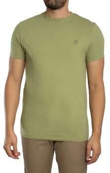 Timberland T-shirt Korte Mouw Slim Fit T-shirt met geborduurd logo