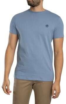 Timberland T-shirt Korte Mouw Slim Fit T-shirt met geborduurd logo