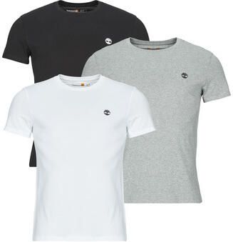 Timberland T-shirt Korte Mouw SS 3xPack Basic Jersey Crew Tee Slim