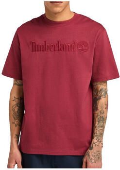 Timberland T-shirt Korte Mouw T-shirt Man Logo bordeaux - Foto 2
