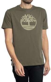 Timberland T-shirt Korte Mouw T-shirt met boomlogo