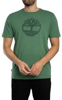 Timberland T-shirt Korte Mouw T-shirt met boomlogo