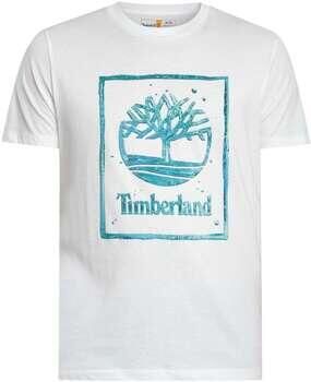 Timberland T-shirt Korte Mouw T-shirt met logo van een watertoren