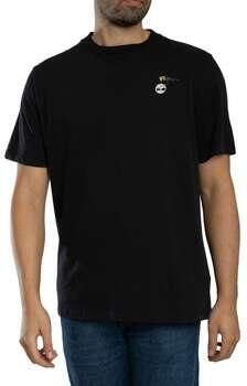 Timberland T-shirt Korte Mouw T-shirt met slogan op de achterkant