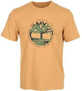 Timberland T-shirt Korte Mouw Tree Logo Lake House Gr