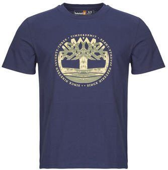 Timberland T-shirt Korte Mouw TREE LOGO LAKE HOUSE GRAPHIC TEE