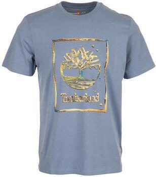 Timberland T-shirt Korte Mouw Water Stack Logo Short