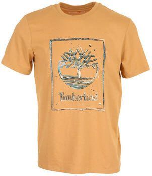 Timberland T-shirt Korte Mouw Water Stack Logo Short