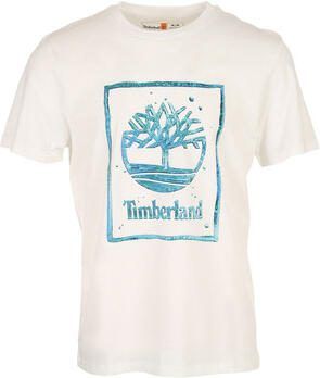 Timberland T-shirt Korte Mouw Water Stack Logo Short