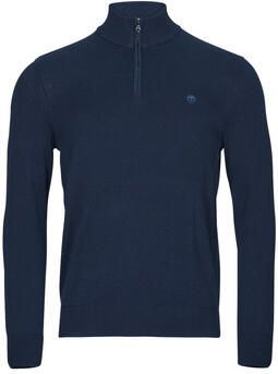 Timberland Blauwe Katoenen Trui met Lange Mouwen Blue Heren - Foto 5