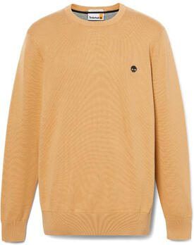 Timberland Geborduurde Crewneck Sweater Beige Heren