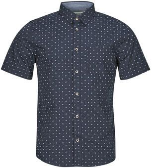 Tom Tailor Regular fit vrijetijdsoverhemd met all-over motief