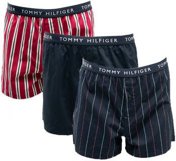 Tommy Hilfiger Boxers 3-Pack Woven Boxer Print