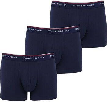 Tommy Hilfiger Boxers Boxershorts 3-Pack Trunk Donkerblauw