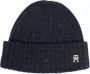 Tommy Hilfiger Muts met labelapplicatie model 'FLUFFY' - Thumbnail 1
