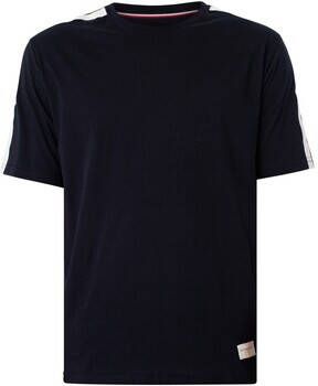 Tommy Hilfiger Pyjama's nachthemden T-shirt met lounge-schouderlogo