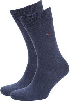 Tommy Hilfiger Socks Classic 2-Pack Sokken Blauw