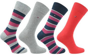 Tommy Hilfiger Sportsokken Orginal Stripe Box 4-Pack Socks
